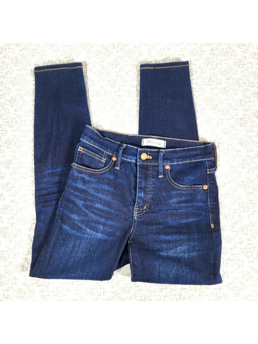 Madewell Dark Wash High Rise Skinny Jeans Size 25